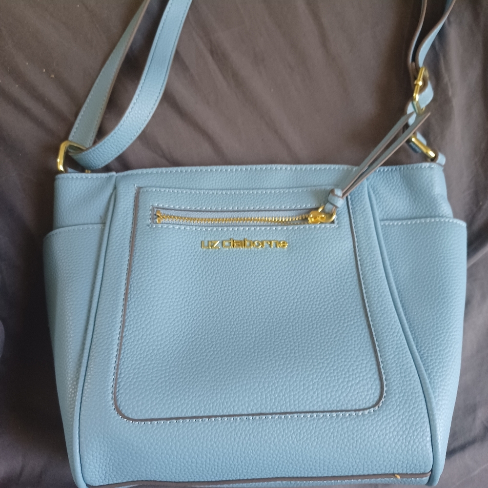 Liz Claiborne Light Blue Crossbody Bag